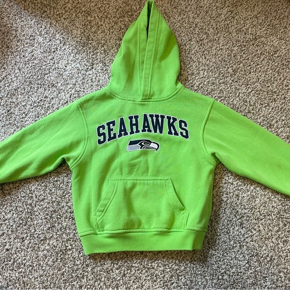 Kids Seahawks Green Hoodie - Picture 1 of 3